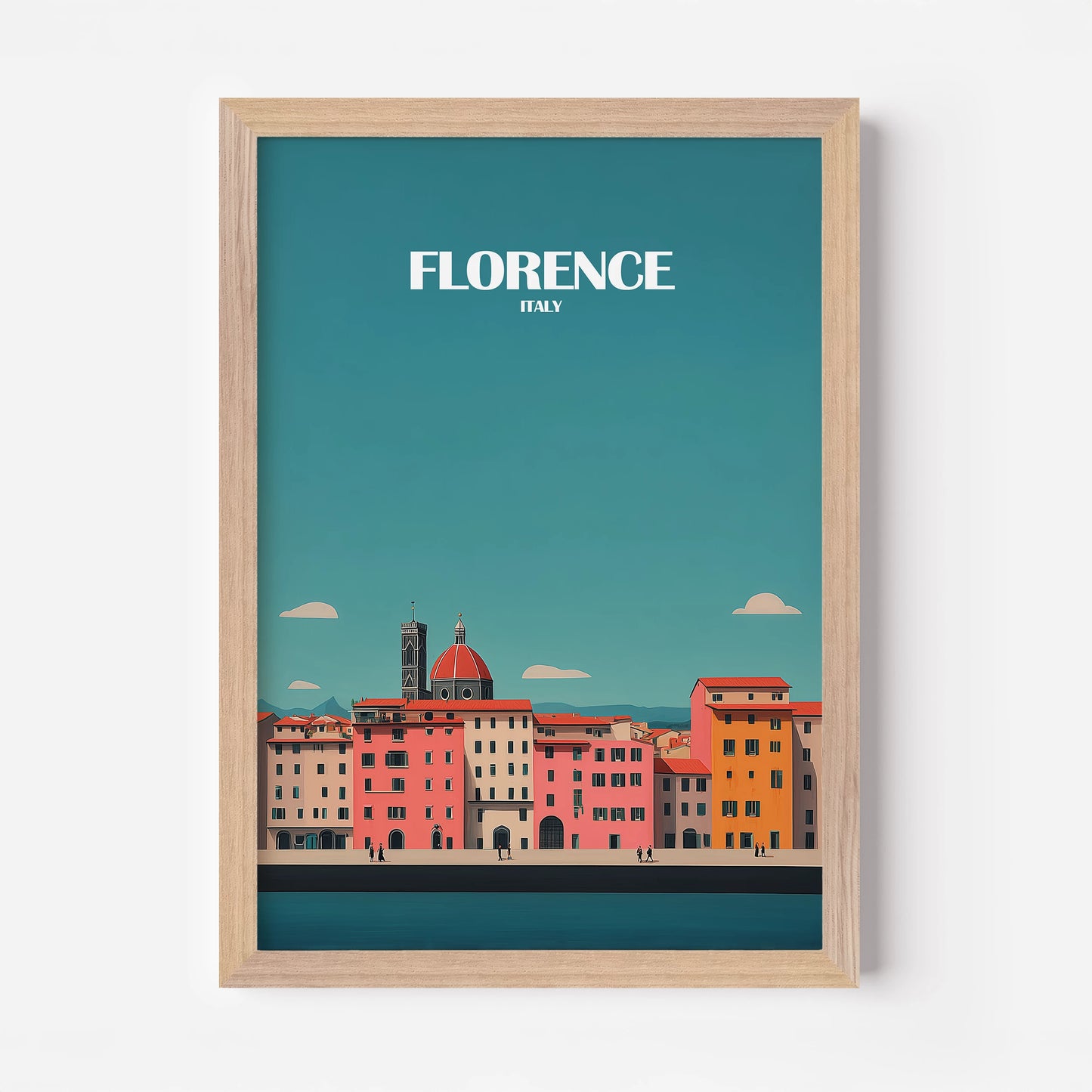 Florence Italy Europe Travel Poster