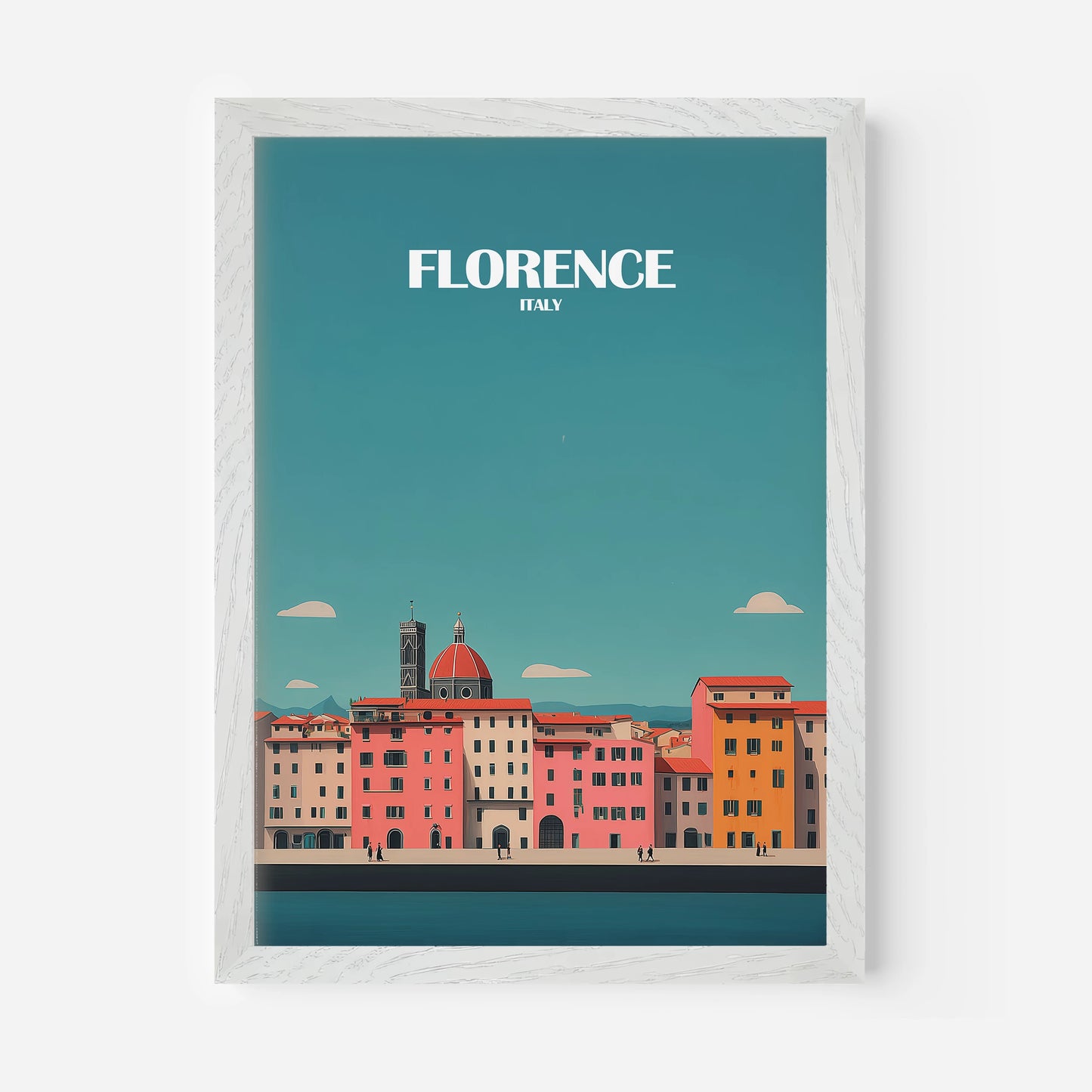 Florence Italy Europe Travel Poster