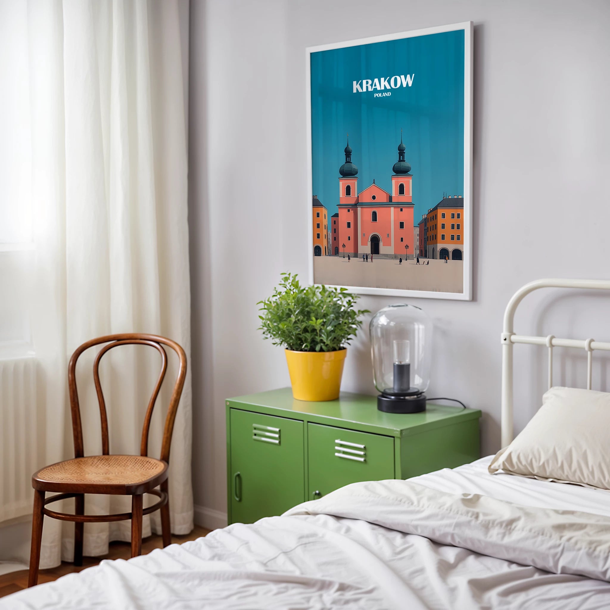 Krakow Poland Europe Travel Poster