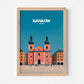 Krakow Poland Europe Travel Poster