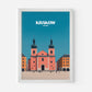 Krakow Poland Europe Travel Poster