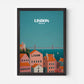 Lisbon Portugal Europe Travel Poster