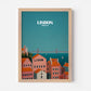Lisbon Portugal Europe Travel Poster
