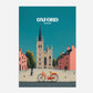 Oxford England Travel Poster