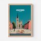 Oxford England Travel Poster
