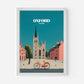 Oxford England Travel Poster