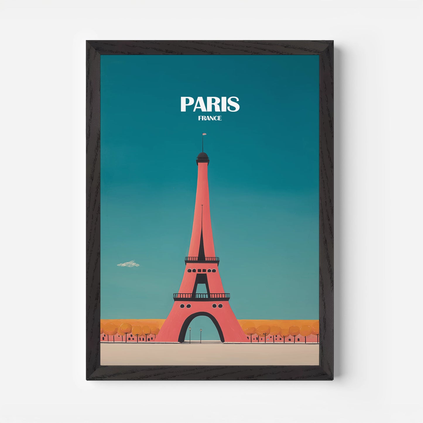 Paris France Europe Travel Poster