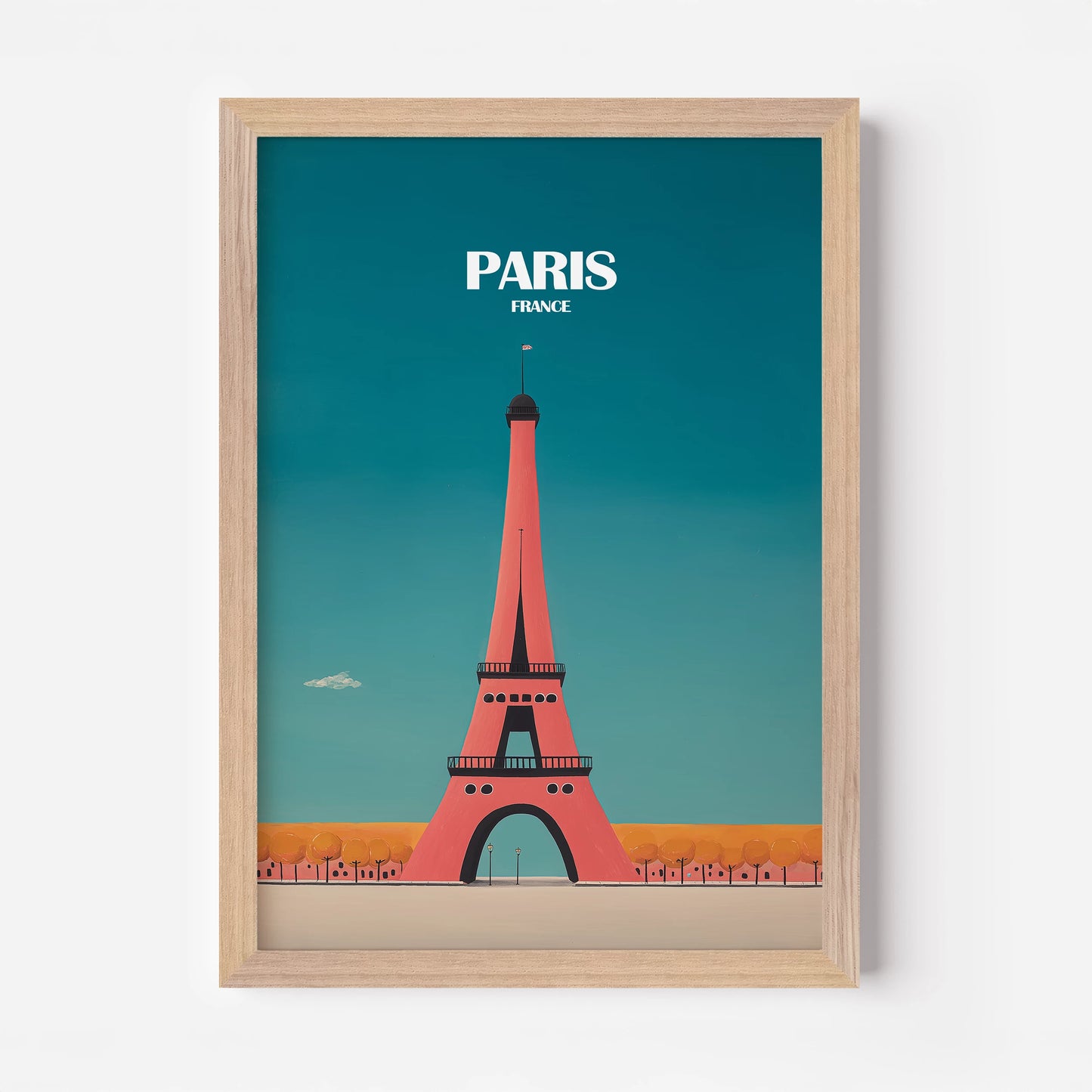 Paris France Europe Travel Poster