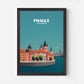 Prague Czech Republic Europe Travel Poster