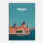 Prague Czech Republic Europe Travel Poster