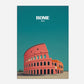 Rome Italy Europe Travel Poster