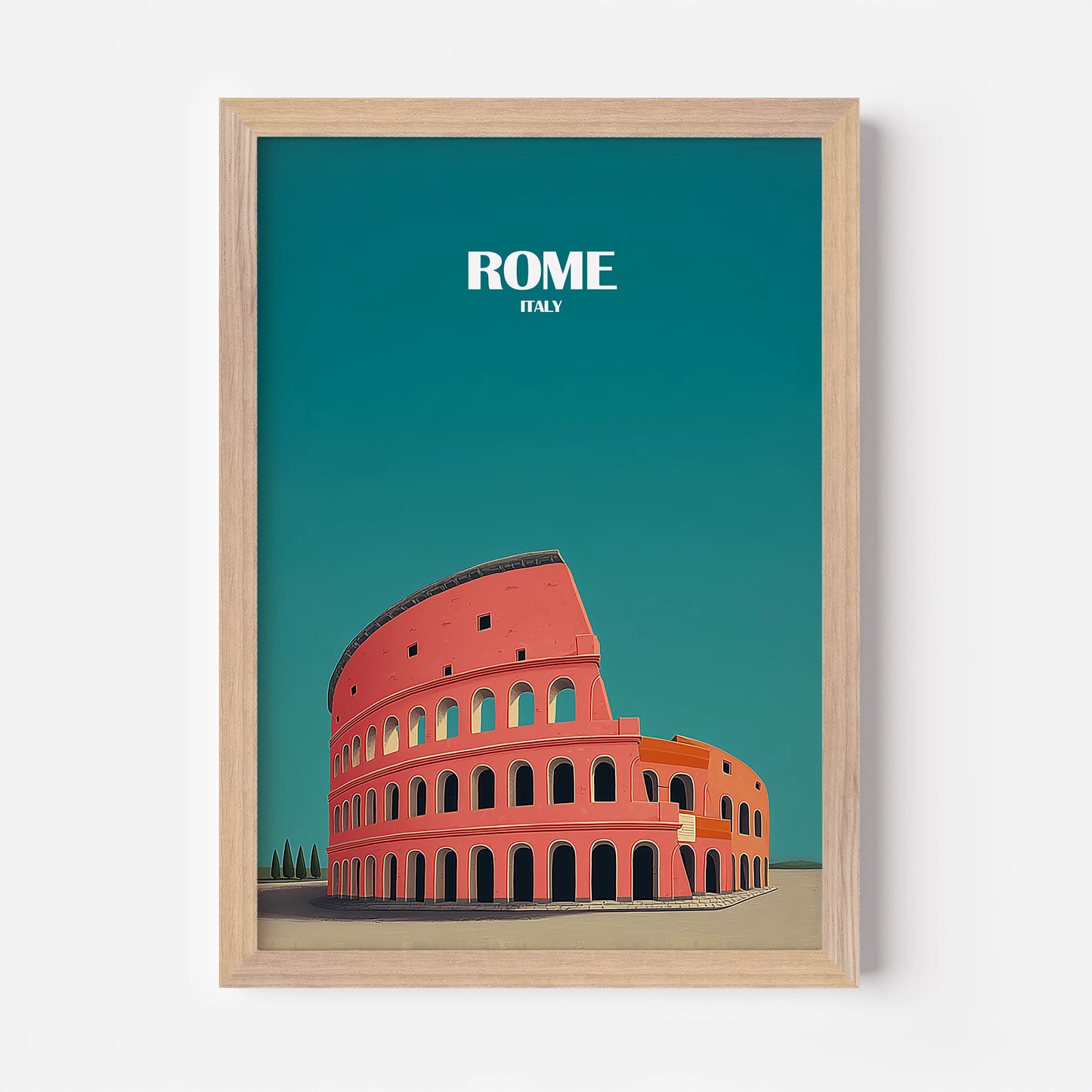 Rome Italy Europe Travel Poster