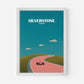 Silverstone Race Track England Travel Poster