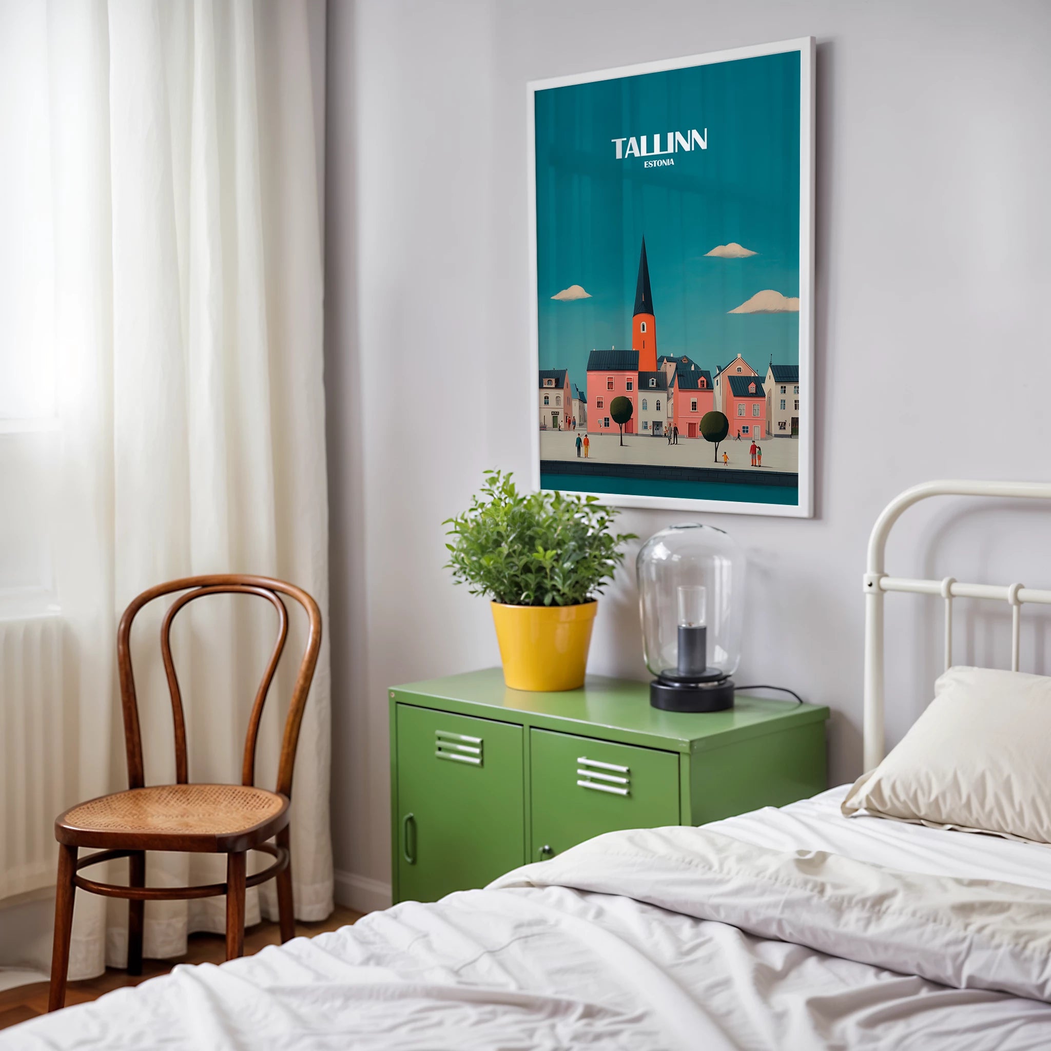 Tallinn Estonia Europe Travel Poster
