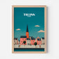 Tallinn Estonia Europe Travel Poster