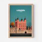 London Tower Of London England Travel Poster