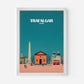 London Trafalgar Square England Travel Poster