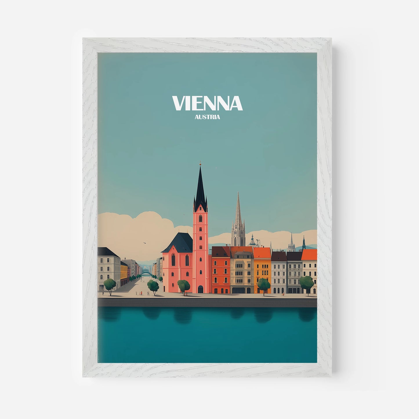 Vienna Austria Europe Travel Poster