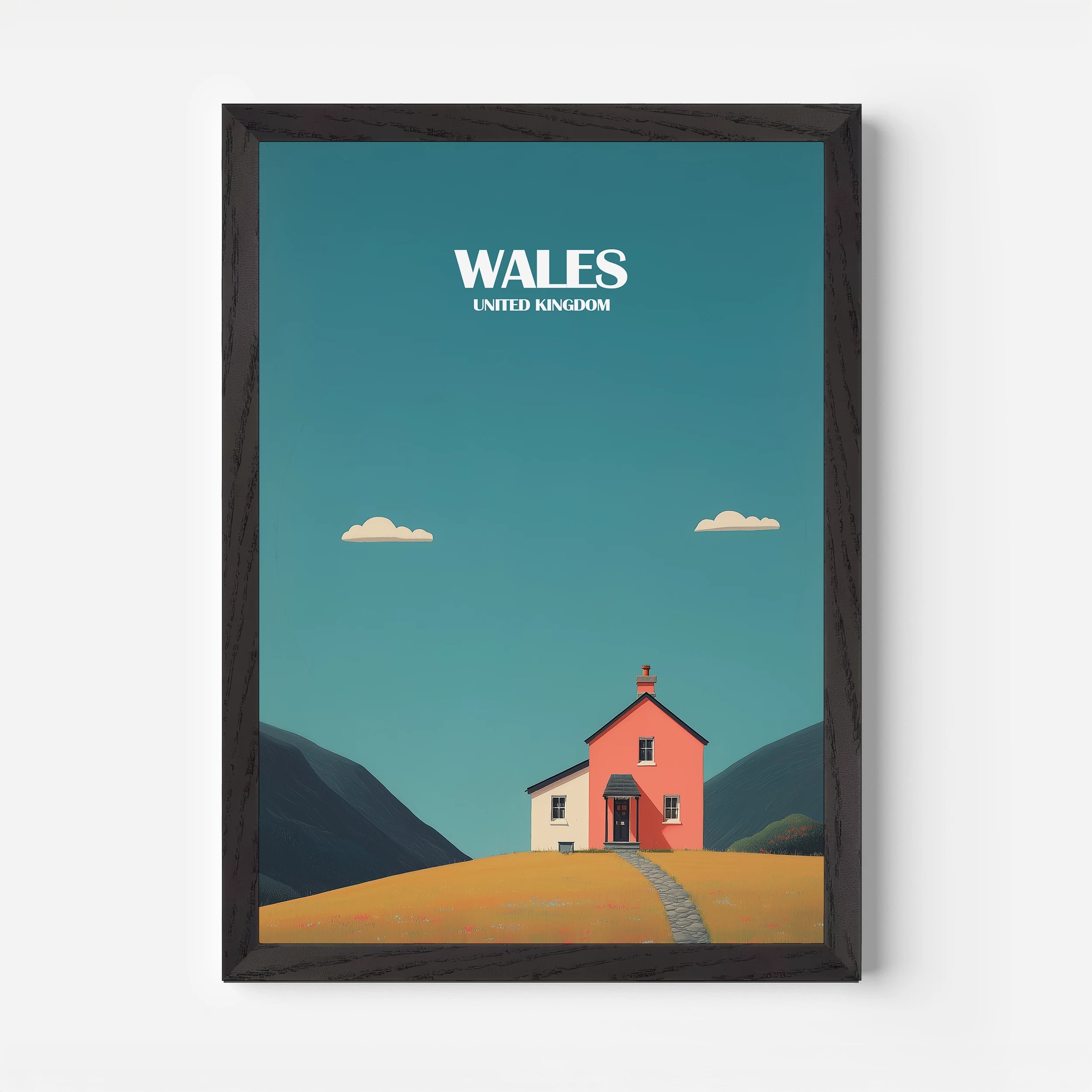 Wales United Kingdom Travel Poster
