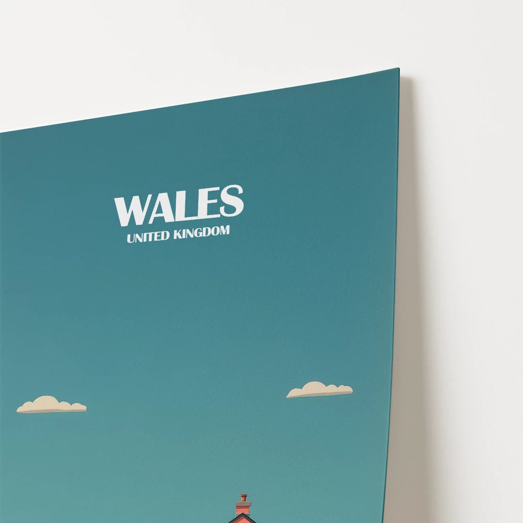 Wales United Kingdom Travel Poster