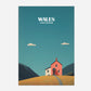 Wales United Kingdom Travel Poster