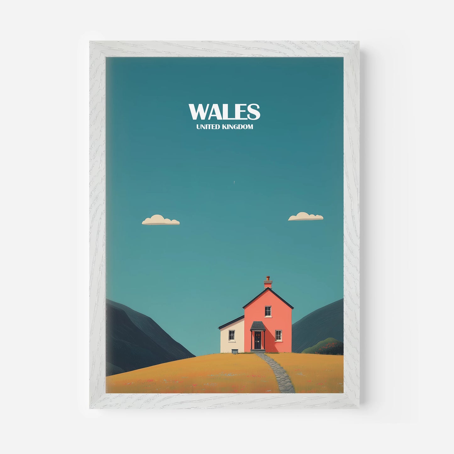 Wales United Kingdom Travel Poster