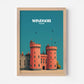 Windsor Castle England Travel Poster