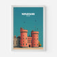 Windsor Castle England Travel Poster