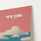New York Statue Of Liberty USA Travel Poster
