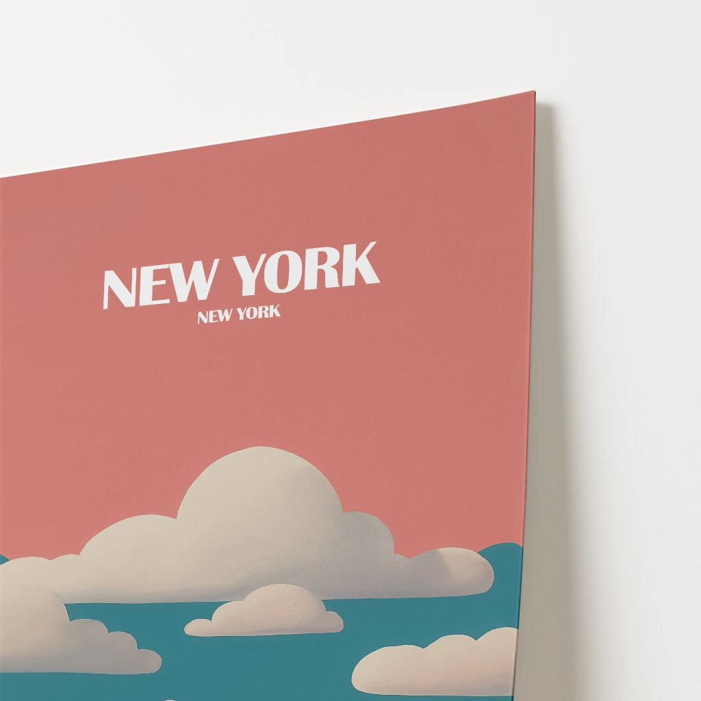 New York Statue Of Liberty USA Travel Poster
