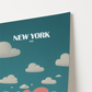 New York Statue Of Liberty USA Travel Poster
