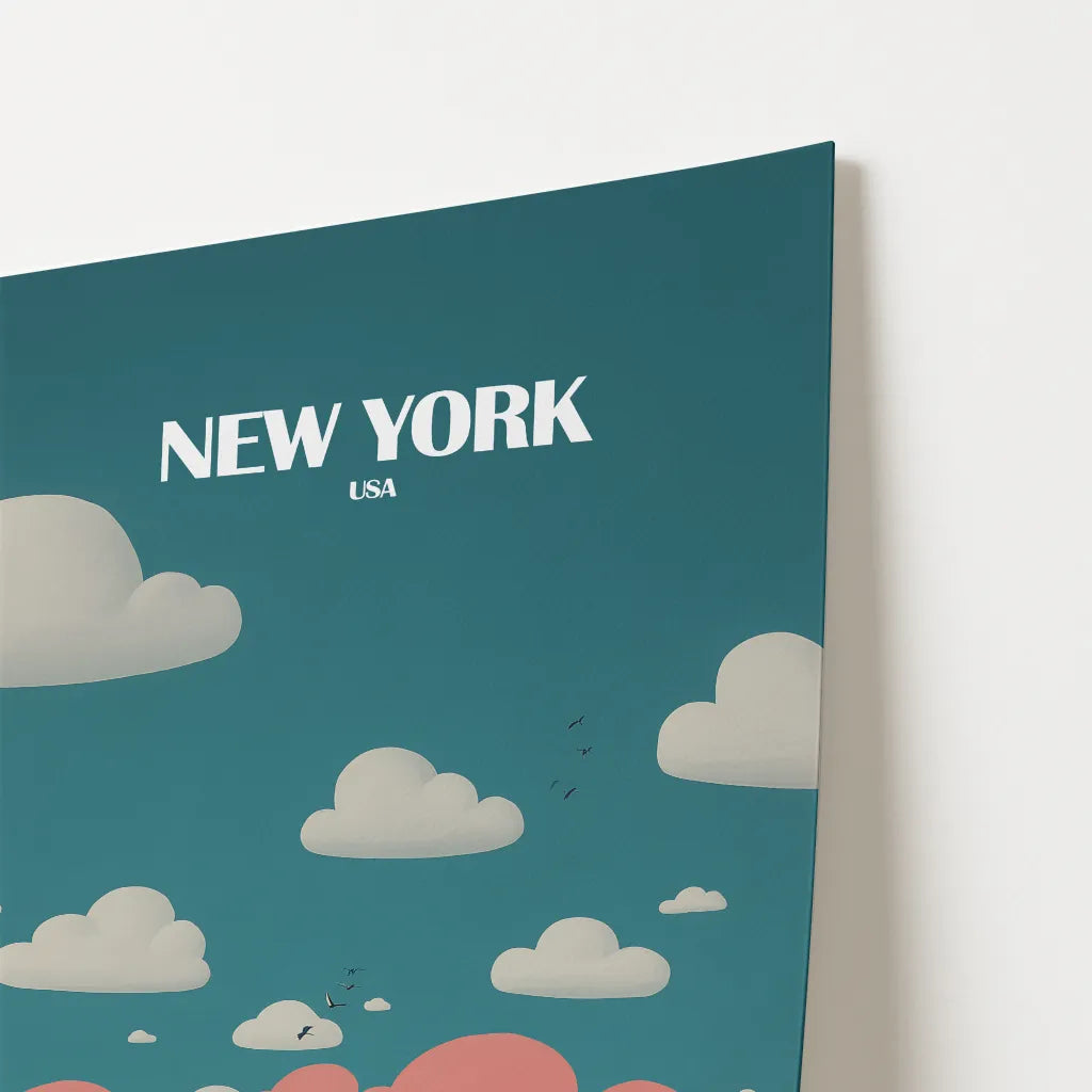 New York Statue Of Liberty USA Travel Poster