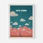 New York Statue Of Liberty USA Travel Poster