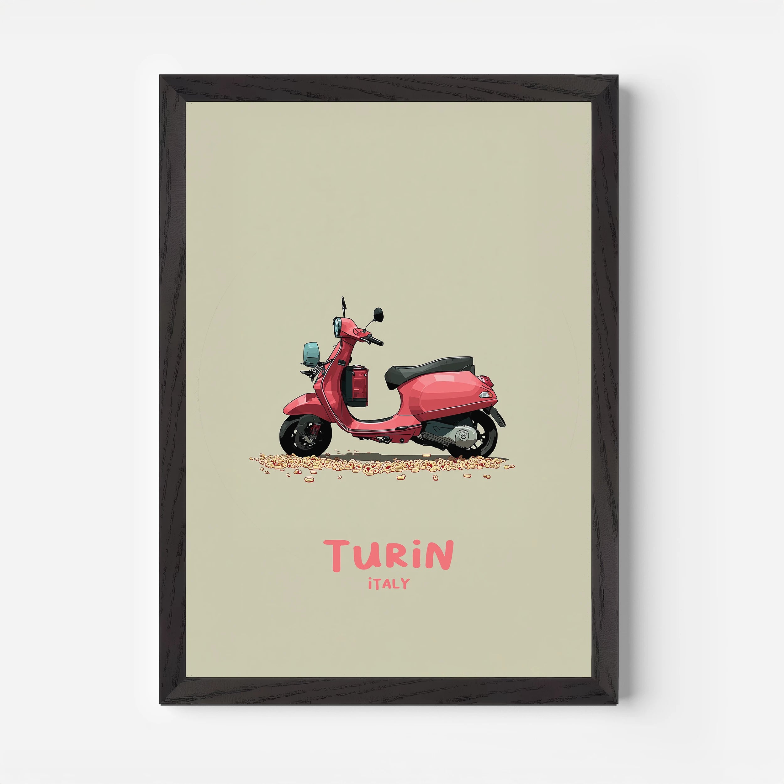 Turin Italy Europe Travel Poster