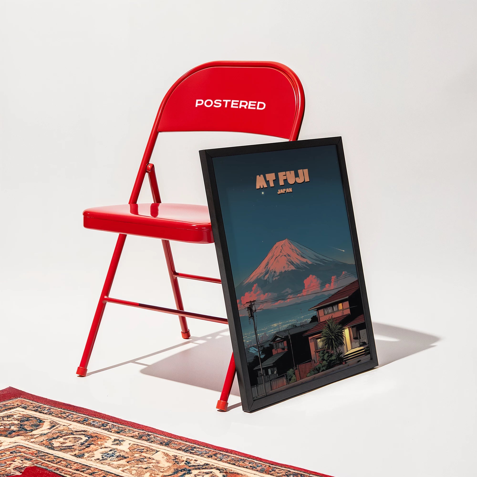 Mount Fuji Japan Asia Travel Poster