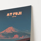 Mount Fuji Japan Asia Travel Poster