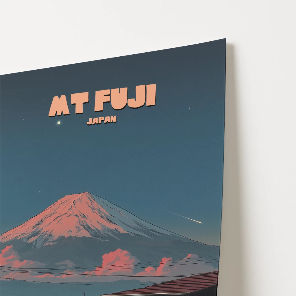 Mount Fuji Japan Asia Travel Poster