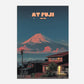 Mount Fuji Japan Asia Travel Poster