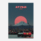 Mount Fuji Japan Asia Travel Poster