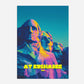 MT Rushmore South Dakota America Travel Poster