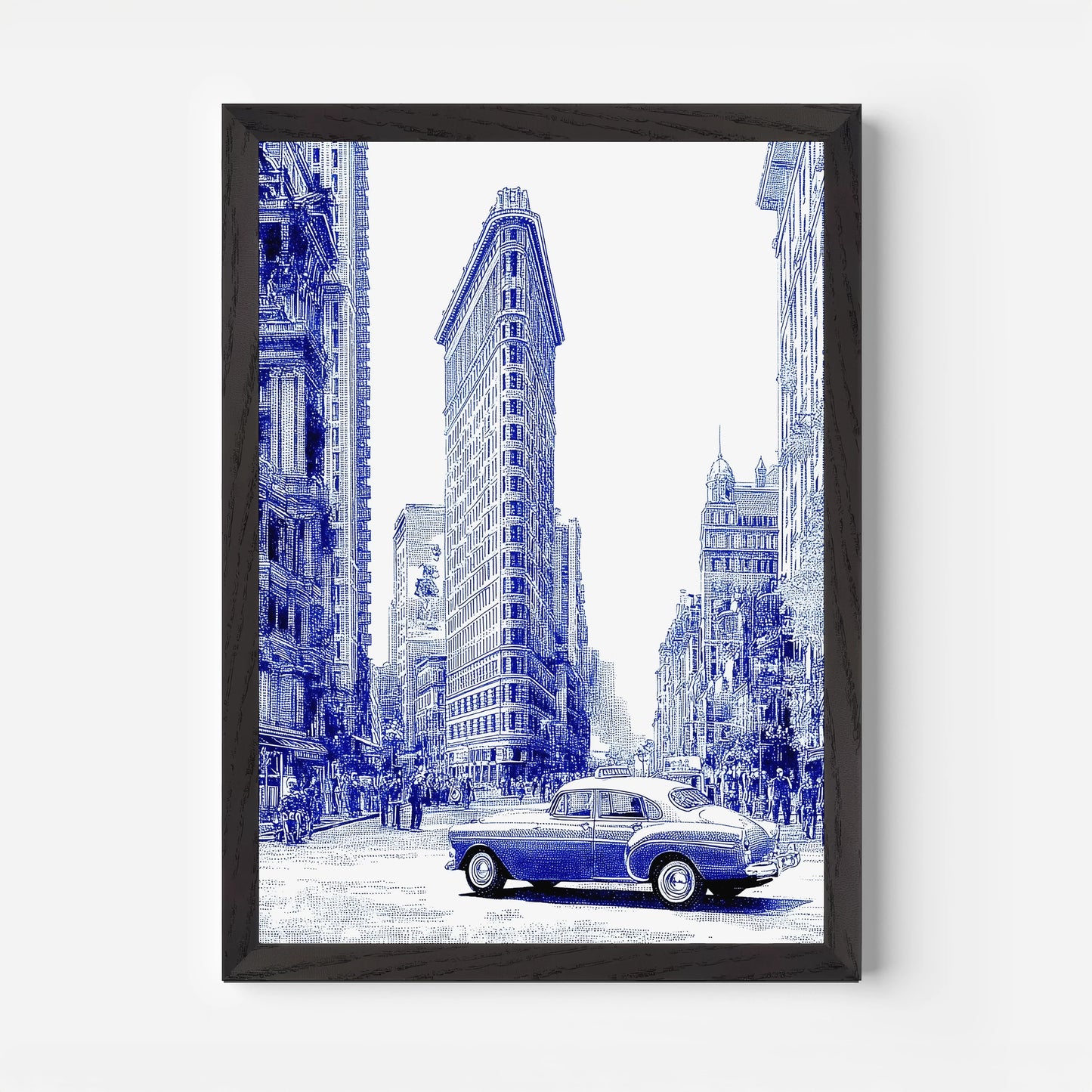 Flatiron New York America Travel Poster