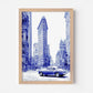 Flatiron New York America Travel Poster
