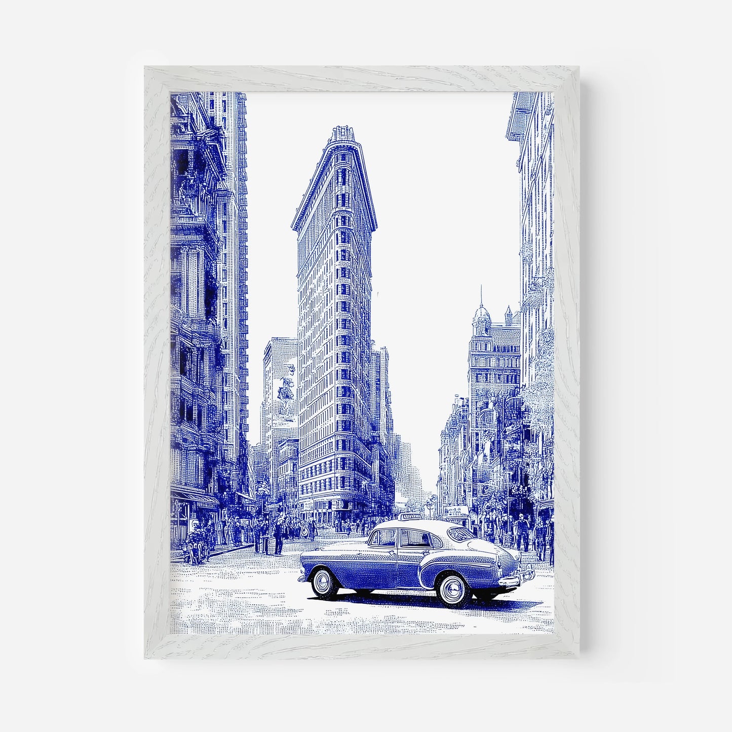 Flatiron New York America Travel Poster