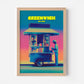 Greenwich New York Manhattan America Travel Poster