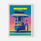 Greenwich New York Manhattan America Travel Poster