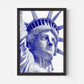 Statue Of Liberty New York America Travel Poster
