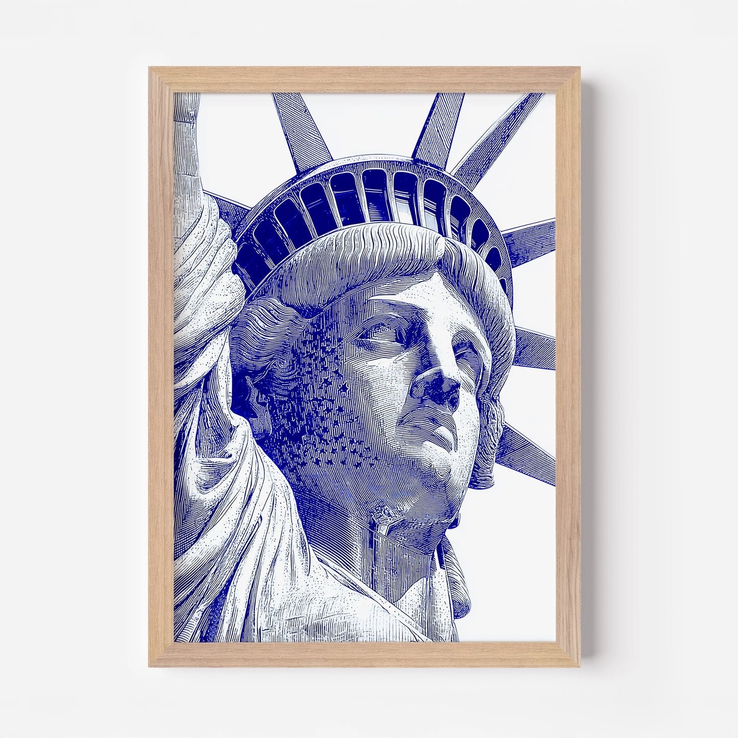 Statue Of Liberty New York America Travel Poster
