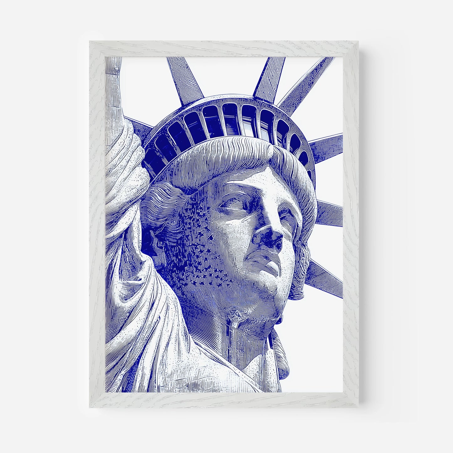 Statue Of Liberty New York America Travel Poster