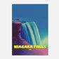 Niagara Falls New York America Travel Poster