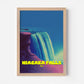 Niagara Falls New York America Travel Poster